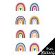 Oh Happy Day Rainbows Mini Stickers