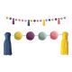 Oh Happy Day Pom-Pom & Tassel Garland