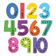 Colorful Jumbo Numbers Bulletin Board