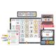 Composition Book Calendar Bulletin Board