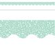 Composition Green Scalloped Border