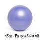Purple 45cm No-Roll, Weighted Balance Ball