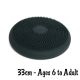 Dark Gray 33cm Wiggle Seat, Big Sensory Cushion
