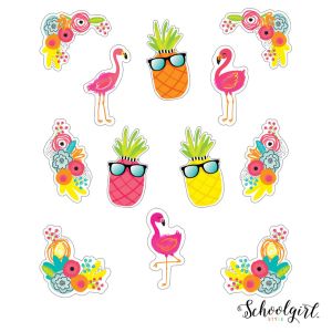 Schoolgirl Style Tropical Extra Large Cut-Outs