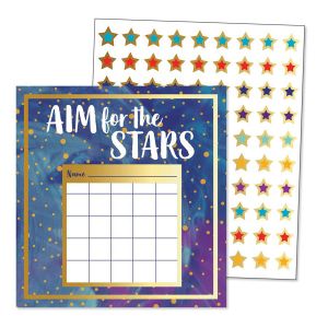 Galaxy Incentive Charts with Stickers