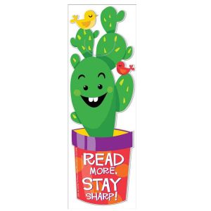 Sharp Bunch Bookmark - Read More, Stay Sharp!