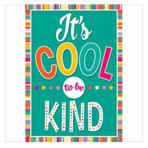 Tropical Punch It's Cool Be Kind Positive Poster